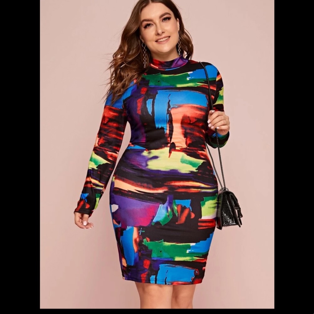 Colorblock Dress